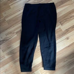 Vince black joggers size medium